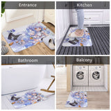 Hololive Anti-Slip Doormat Bath Mat Usada Pekora Cute Hallway Carpet Welcome Rug Indoor Decorative, everythinganimee