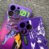 Neon Genesis Evangelion iphone case for iPhone 14 13 12 11 Pro Promax X Xs XR max plus All inclusive cover shell, everythinganimee