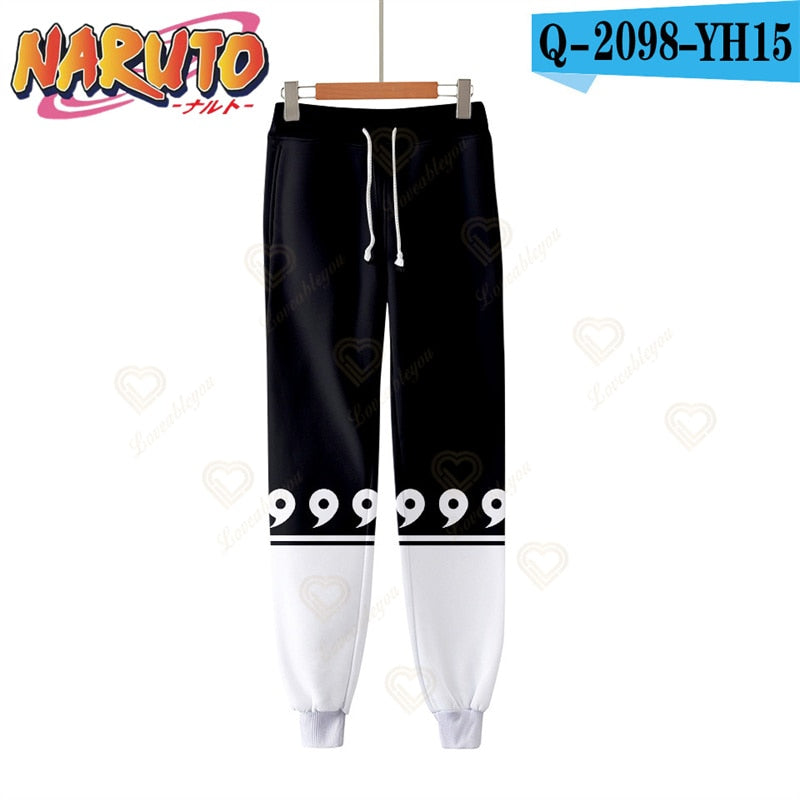 3D Print Naruto Sweatpants Women/Men Hokage Joggers Uzumaki Naruto Cosplay Trousers Hip Hop Pants Boys Sports Trackpants, everything