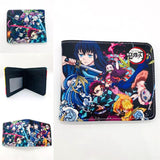 Anime Cartoon Demon Slayer Uzui Tengen Agatsuma Zenitsu Tokitou Muichirou Tomioka Giyuu Kamado Tanjirou Wallet Purse Wallets, everythinganimee