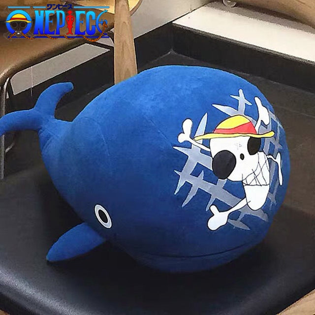 Anime One Piece Plush Toys Raab Laboon Plush Doll Soft Stuffed Animal The Straw Hat Pirates Sign Whale Island Children Toys Gift, everythinganimee