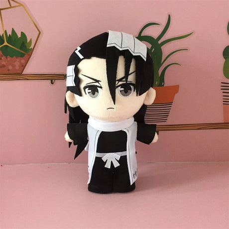 Presale Anime Bleach Kuchiki Byakuya Kurosaki ichigo Cosplay Plush Doll Toy 20cm Cute Soft Stuffed Pillow Kids Gift, everything animee