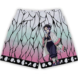 Anime Demon Slayer Shorts Sportswear Jogging Kochou Shinobu Short Pants Training Shorts Basketball Gym Fitness Running Bottoms, everythinganimee