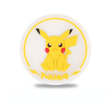 Pokemon Japanese anime cartoon Pikachu cup slot pad non-slip pvc printed doll cute car ornaments children's toy gift, everythinganimee