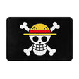 One Piece Hot Anime Bath Mat Skull Mask Doormat Living Room Carpet Balcony Rug Home Decor, everythinganimee