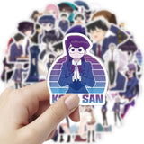 10/50Pcs Anime Classmate Komi Has Communication Disorder Stickers suitcase laptop Car Truck Waterproof Car sticker, everythinganimee