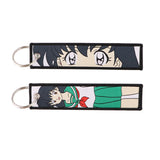 Anime Embroided Key-chain