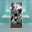 Dragon ball z black and white Soft Case For Samsung Galaxy S22 S20 S21 S10 S9 S8 Plus FE Note 20 Ultra 10 Lite 9 Luxury Cover Coque Comics Line Sketch, everythinganimee