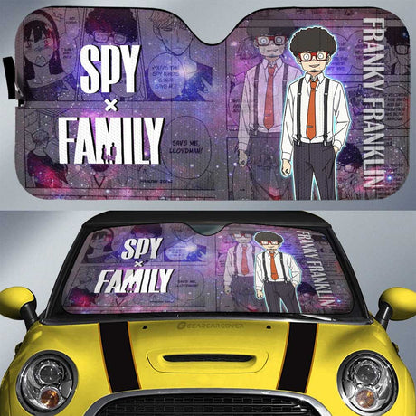 Spy X Family Loid Yor And Anya Hot Anime Car Auto Sunshades, everythinganimee