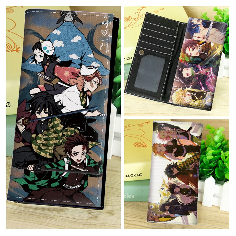 Anime Long Wallet Genshin Impact Lumine Aether Jean Gunnhildr PU Leather Purse Long Clutch, everythinganimee