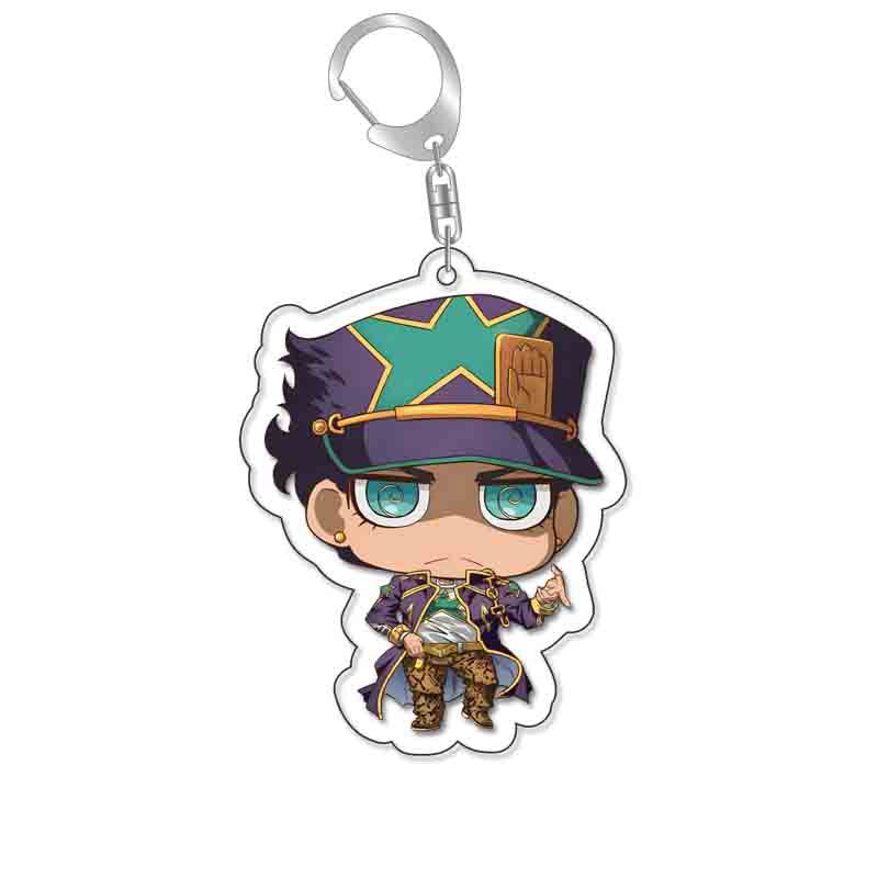 This keychains captures the magic of JoJo's. If you're looking for more JoJo's Bizarre merch, we have it all! Check out our anime merch now—free shipping!