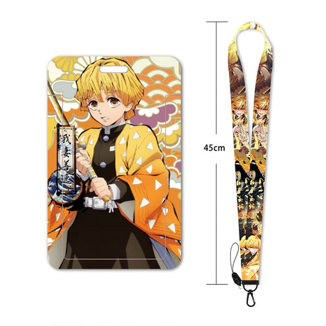 New Anime Demon Slayer Lanyards for Key Neck Strap For Card Badge Gym Key Chain Lanyard Key Holder DIY Hang Rope Keychain