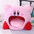 Anime Games Kirby Peripheral Plush Doll Funny Nap Pillow Soft Pet Cat Nest Kawaii Stuffed Toy Pet Bed Decora Cute Gift For Kids, everythinganimee