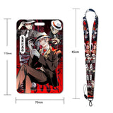 New Anime Demon Slayer Lanyards for Key Neck Strap For Card Badge Gym Key Chain Lanyard Key Holder DIY Hang Rope Keychain