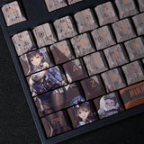 108 Keys PBT Dye Subbed Keycaps Cartoon Anime Gaming Key Caps NIKKE The Goddess Of Victory Keycap For ANSI Layout Cherry Profile, everythinganimee