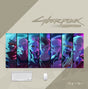 Anime Cyberpunk mouse pad new game mousepad edge walker mouse pad game accessories mats office computer keyboard desk mat Color Edge, everythinganimee