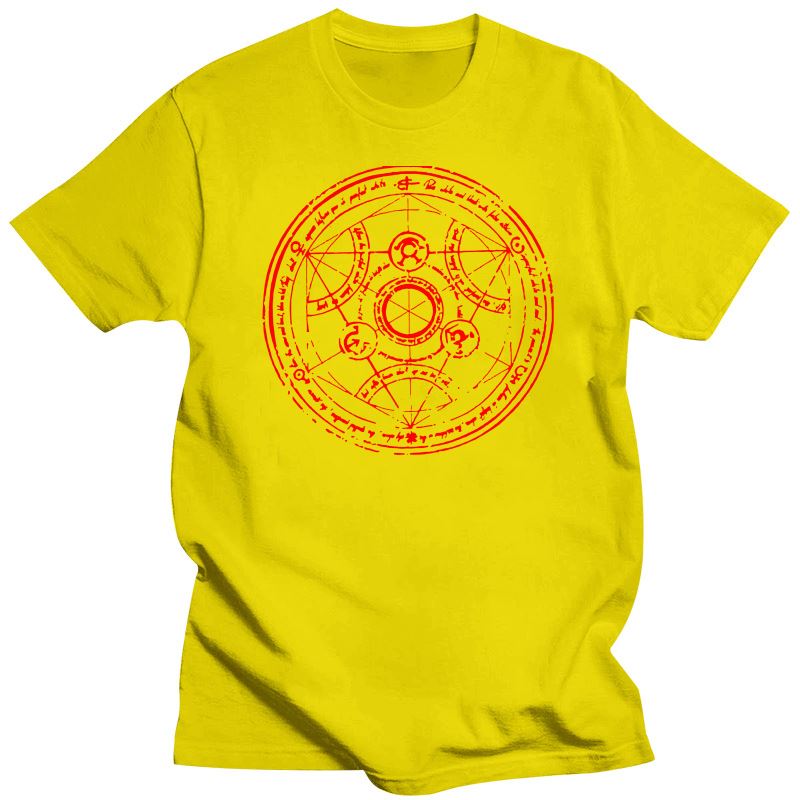 Channel the mystery of the Human Transmutation Circle with this tee. Love Fullmetal Alchemist? Explore our full merch collection now—free shipping included!