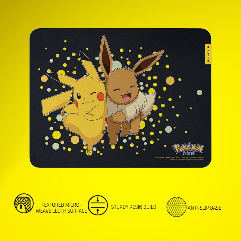 Razer Pokemon Limited Edition Goliathus V3 - Medium- XXL Soft Gaming Mouse Mat, everythinganimee