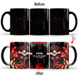 1Pcs New 350ml Tokisaki Kurumi Magic Creative Changing Color Mugs Milk Coffee Tea Cups Gift for Friends, everythinganimee