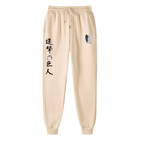 Anime Attack on Titan Printed Men's Joggers Brand Man Casual Trousers Sweatpants Fitness Workout Running Sporting Pants Clothing, everything animee