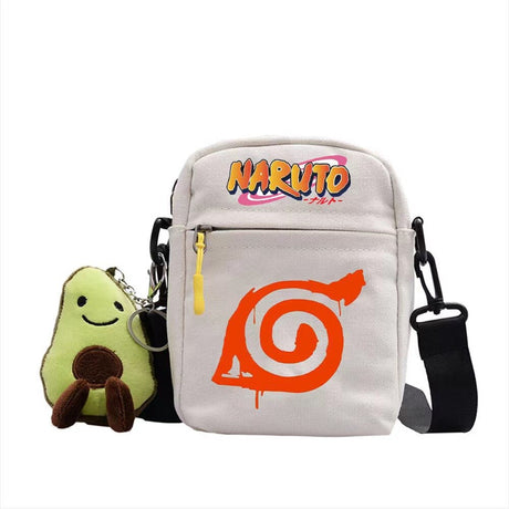 Hot Naruto Anime Figure Print Small Square Bag Children Shoulder Diagonal Bags Men Women's Backpack Christmas Gifts, everythinganimee