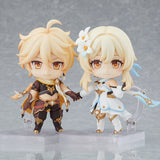 Genshin Impact Anime Figure Lumine & Aether Cute Toys Action Figure Doll Model Room Decor Juguetes Kids Xmas Gift, everythinganimee