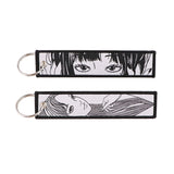 Anime Embroided Key-chain