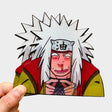 Anime Naruto Jiraiya 3D Motion Sticker Waterproof Decals for Car Tablet Computer Stickers Children Wall Stickers For Kids Rooms, everythinganimee