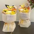 Pokemon Pikachu Cartoon Anime Doll Bouquet Children's Birthday Valentine's Day Send Girlfriend Graduation Teacher's Day Gift, everythinganimee