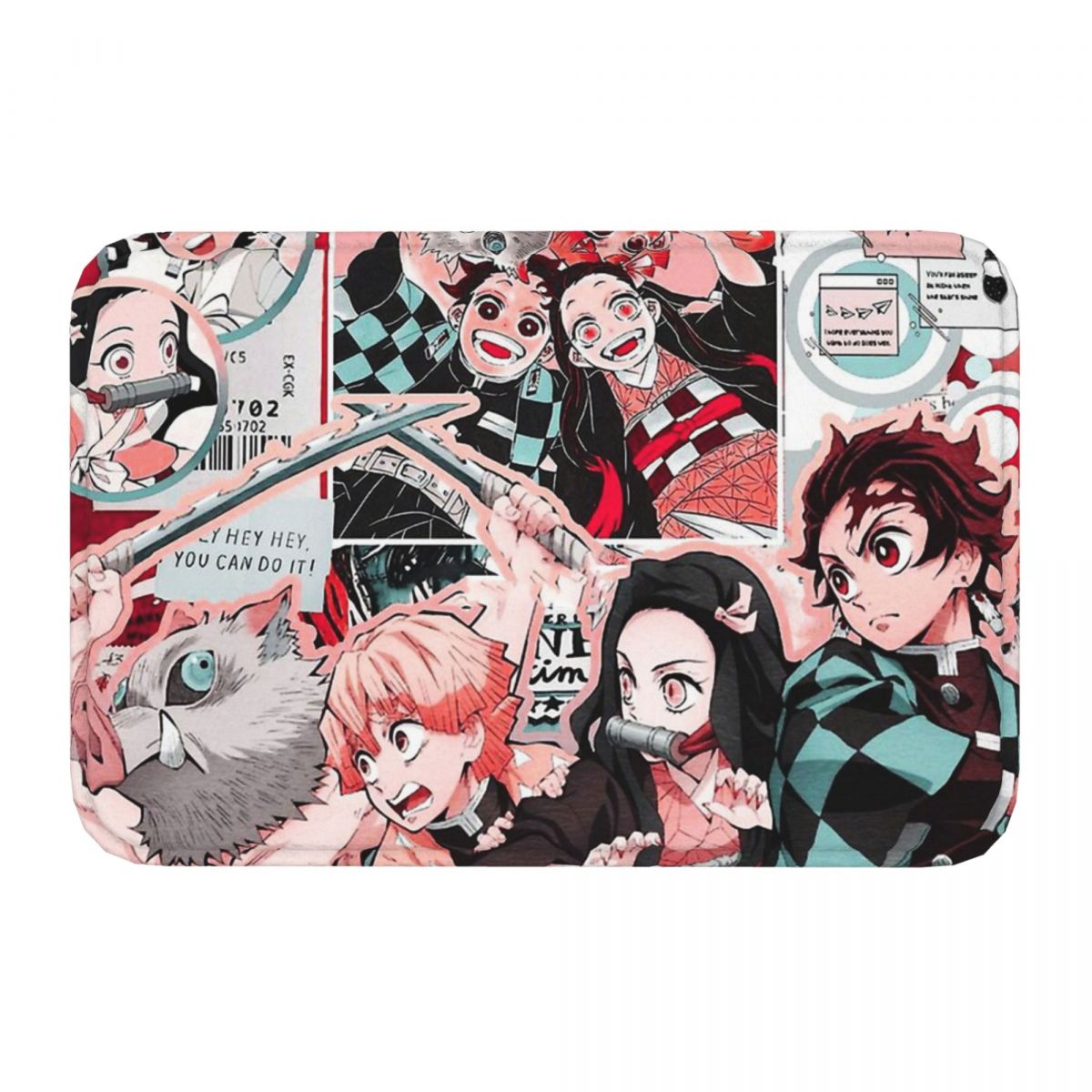 Demon Slayer Kimetsu no Yaiba Anime Non-slip Doormat Bath Mat 8 Floor Carpet Welcome Rug Indoor Decorative, everythinganimee