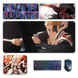 Anime Bleach Large Mouse Pads Ichigo Rukia Toushiro Kenpachi Mousepad Computer Laptop Gamer Pad PC Gaming Accessories Desk Mats, everythinganimee