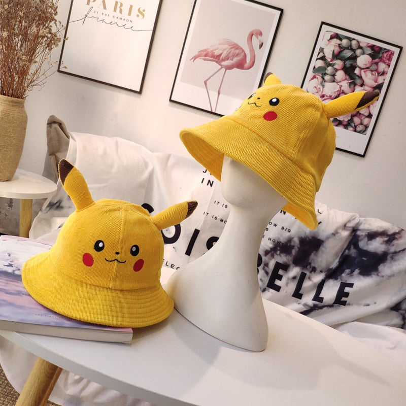 Pokemon Pikachu Bucket Hat, Pokemon Merch