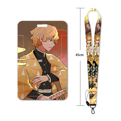 New Anime Demon Slayer Lanyards for Key Neck Strap For Card Badge Gym Key Chain Lanyard Key Holder DIY Hang Rope Keychain