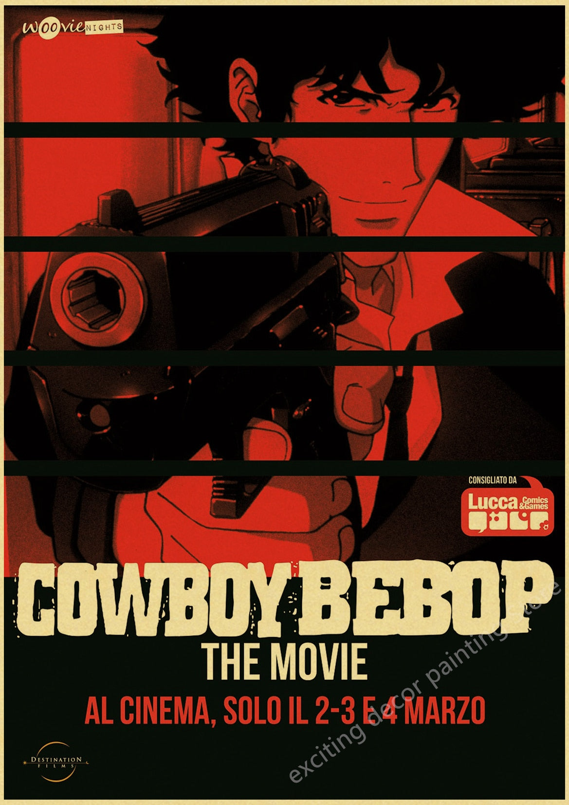 Cowboy Bebop Retro Posters (A4)