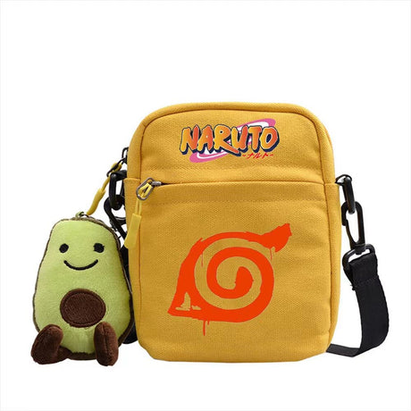 Hot Naruto Anime Figure Print Small Square Bag Children Shoulder Diagonal Bags Men Women's Backpack Christmas Gifts, everythinganimee