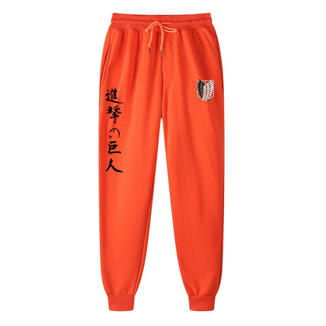 Anime Attack on Titan Printed Men's Joggers Brand Man Casual Trousers Sweatpants Fitness Workout Running Sporting Pants Clothing, everything animee