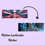 Nanami,GoJo Jujutsu Kaisen Slap Motion Sticker Anime Waterproof Decals for Cars,Laptop, Refrigerator, Etc, everythinganimee