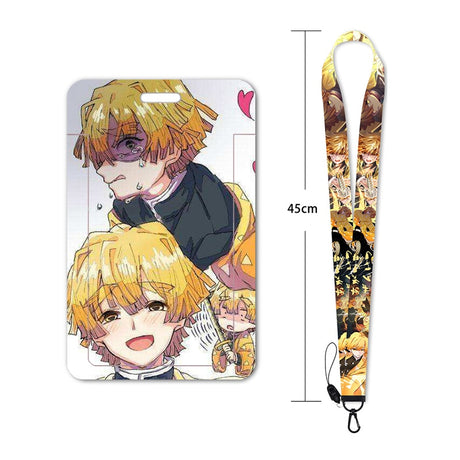 New Anime Demon Slayer Lanyards for Key Neck Strap For Card Badge Gym Key Chain Lanyard Key Holder DIY Hang Rope Keychain