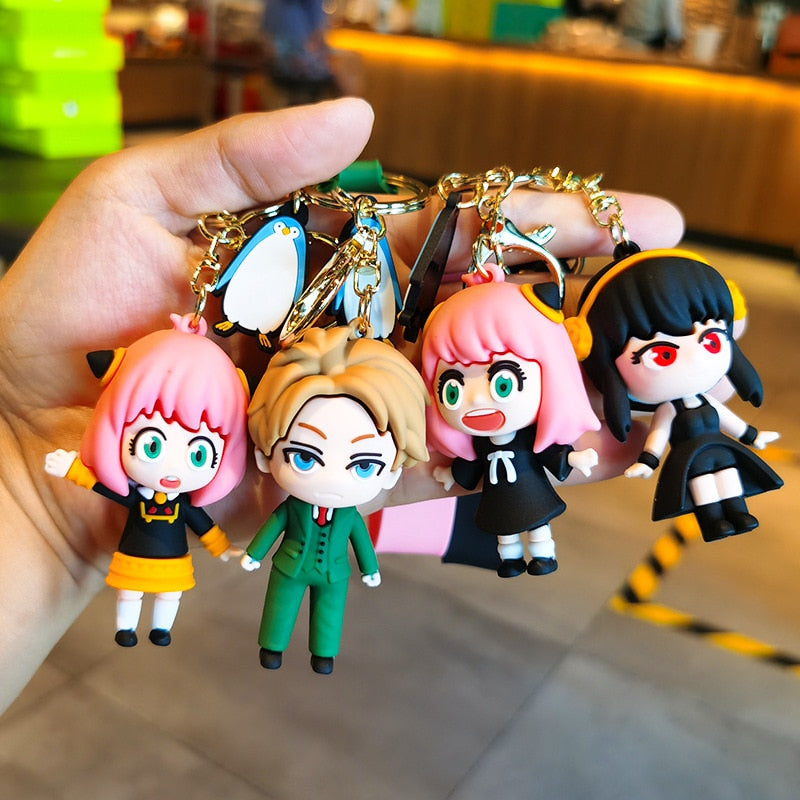 New Spy X Family 3D Keychains