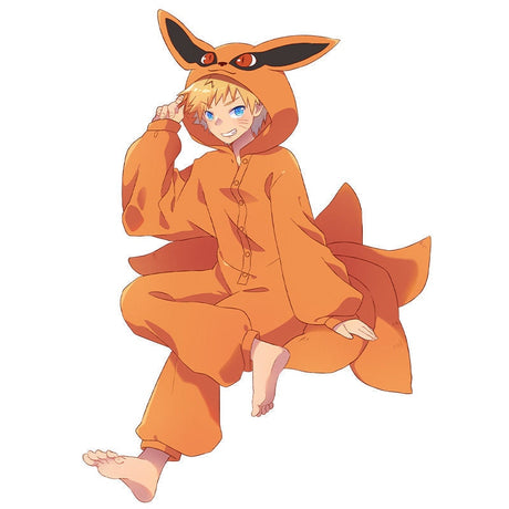 Get comfy in our brand new Kurama Onesie Pajamas | If you are looking for Naruto Merch, We have it all! | check out all our Anime Merch now!