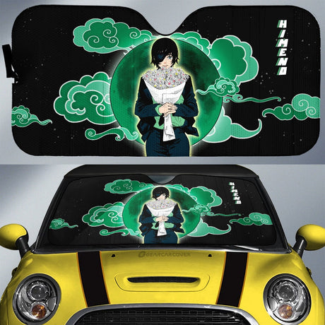 Power and Kobeni Accordion Sunshade Kobeni Higashiyama Car Sunshade Custom Chainsaw Man Anime, everythinganimee