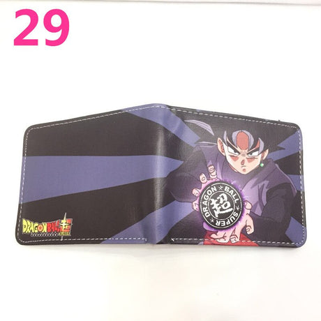 Dragon Ball PU Cartoon Wallet Personalized Fashion Collection Gifts Teenage Students Boys Girls Short Coin Purse Birthday Gift,everythinganimee