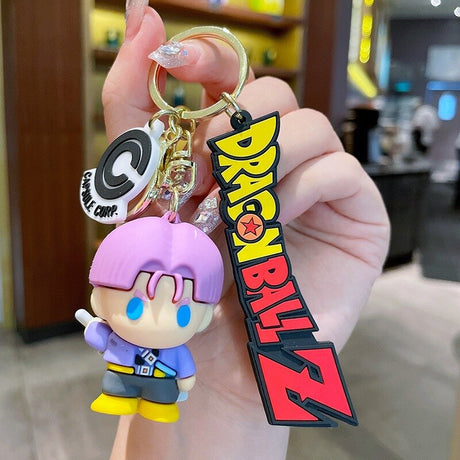 Products Dragon Ball Z Keychain Son Goku Cartoon Anime Figures Keyring Super Saiyan Backpack Decorations Children Toys Christmas Gifts, everything animee