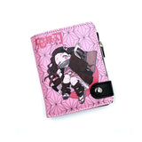 Anime Demon Slayer Soft Button Wallet Tomioka Giyuu Zipper Coin Card Purse, everythinganimee