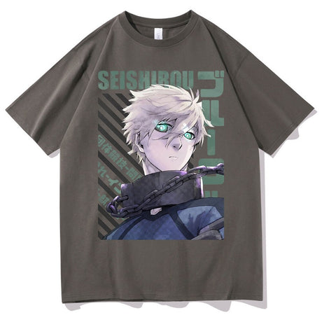 Introducing the must-have Anime Blue Lock Seishirou Nagi Graphic T-Shirt for men and women! This trendy, unisex t-shirt features a cool graphic design of the iconic anime character Isagi Yoichi. Made with soft, breathable cotton, this t-shirt is perfect for any casual occasion. Available in a variety of sizes and colors, you'll be able to find the perfect fit. 