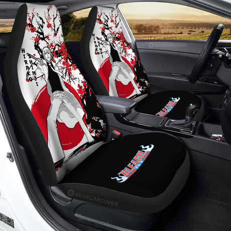 Yoruichi Shihouin Car Seat Covers Japan Style Anime Bleach Car Interior Accessories,2 PCS Universal Front Seat Protective Cover, everythinganimee