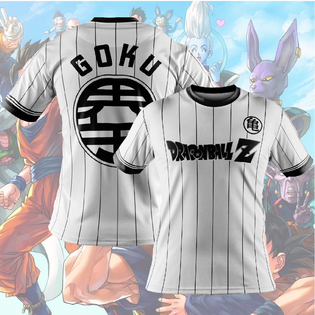 This tees captures the magic of  Dragon Ball Z. If you're looking for more  Dragon Ball Z merch, we have it all! Check out our anime merch now—free shipping!