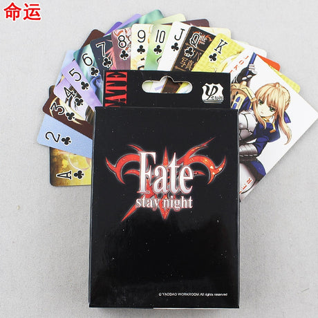 Poker Cards Playing Cards Colorful Printed With Kaneki Ken of Anime Tokyo Ghoul, Natsume Yuujinchou, HITMAN REBORN, Korosensei, attack on titan, CODE GEASS, fate 1 and Sora no otoshimono collective Accessories,everythinganimee