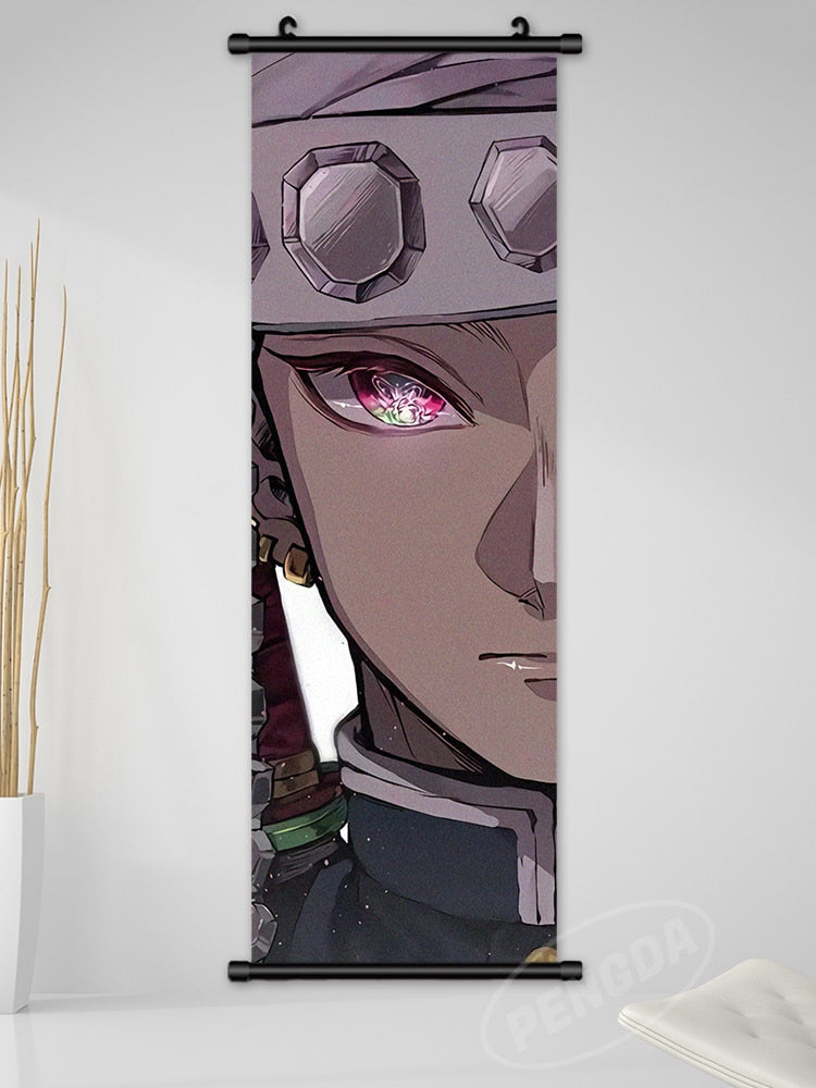 Demon Slayer Scroll Wall Art