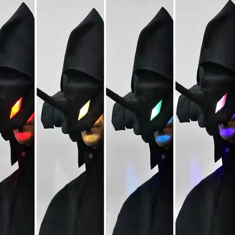 Neon Genesis Evangelion Led Headgear Personalized Men Cosplay Hat Prop Anime Luminous Hat Costume Props Accessories Cool Cos Cap Gifts, everythinganimee
